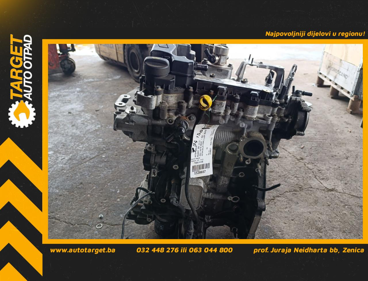DIJELOVI MOTOR PEUGEOT 308 > 13-17 1.2 HN01