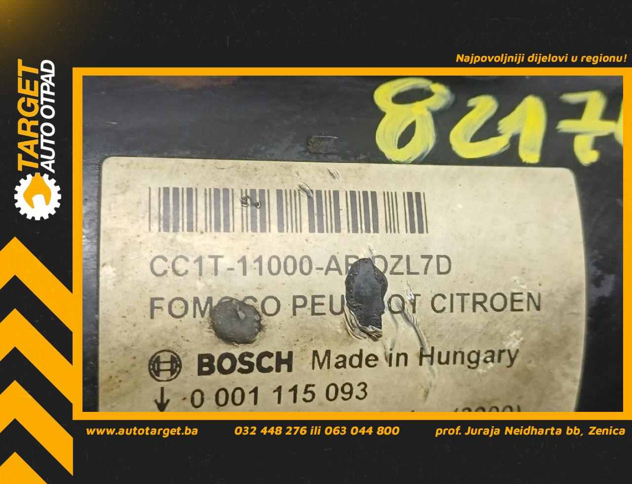 DIJELOVI ALNASER FORD TRANSIT > 06-13 2.2 CC1T11000AB