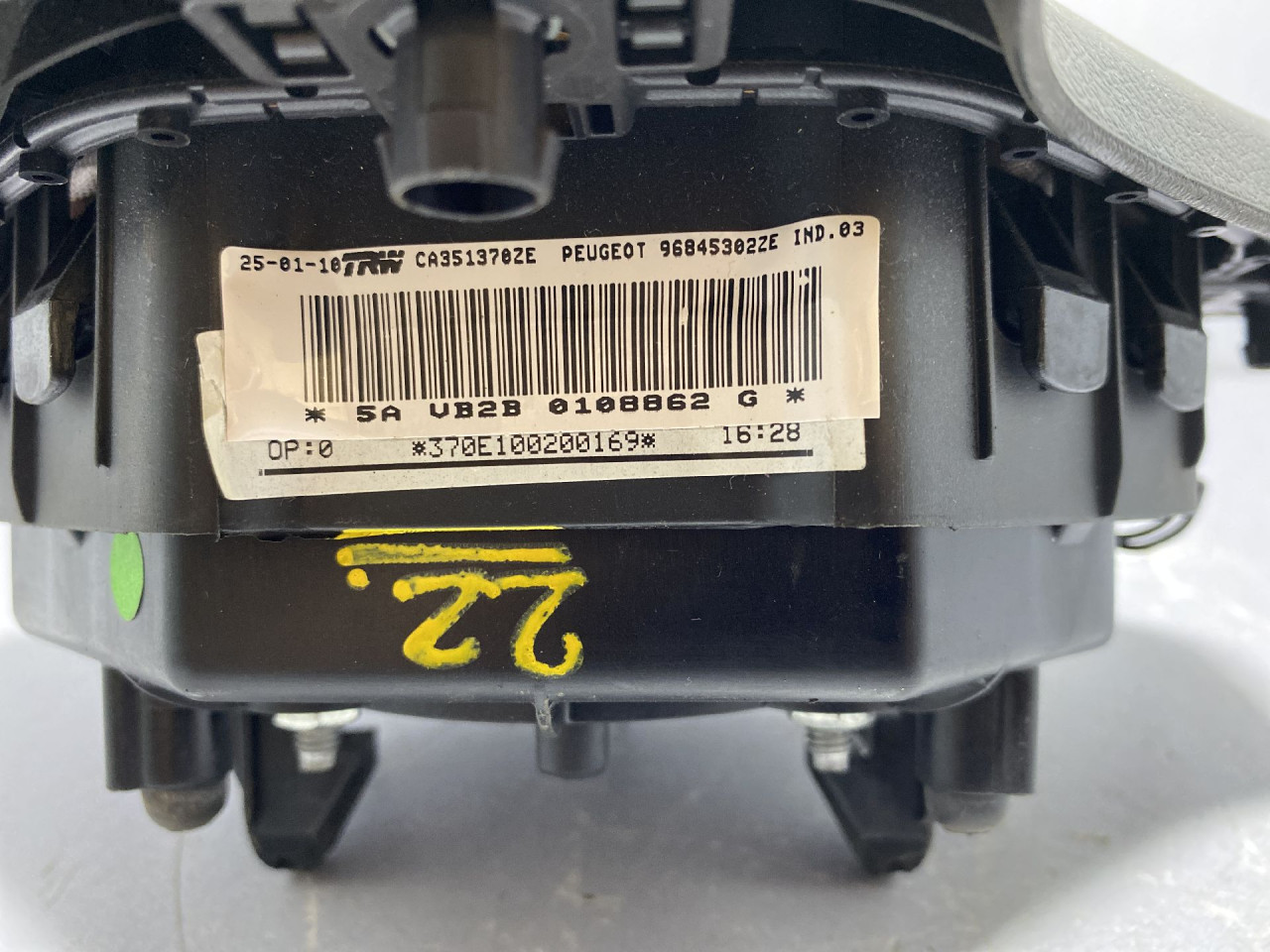 AIRBAG VOLANA PEUGEOT 5008 > 09-13 96845302ZE