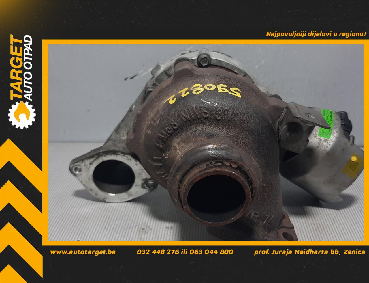DIJELOVI TURBINA PEUGEOT 308 > 07-11 1.6 968612068006