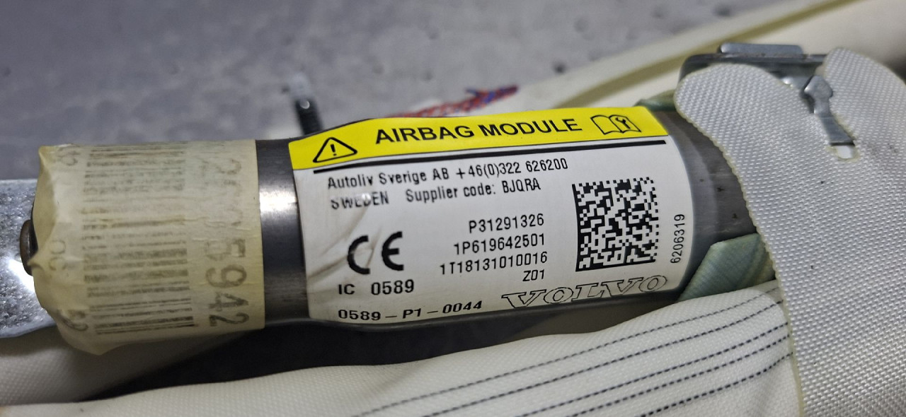 DIJELOVI KROVNI AIRBAG VOLVO V40 > 12-16 2.0 31291326 P31291326