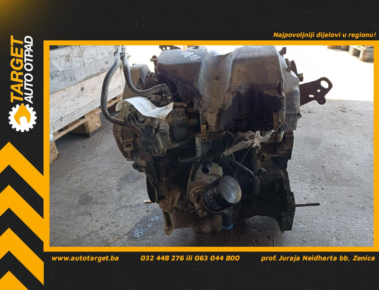 DIJELOVI MOTOR NISSAN NV200/EVALIA > 09- 1.5 K9KC400