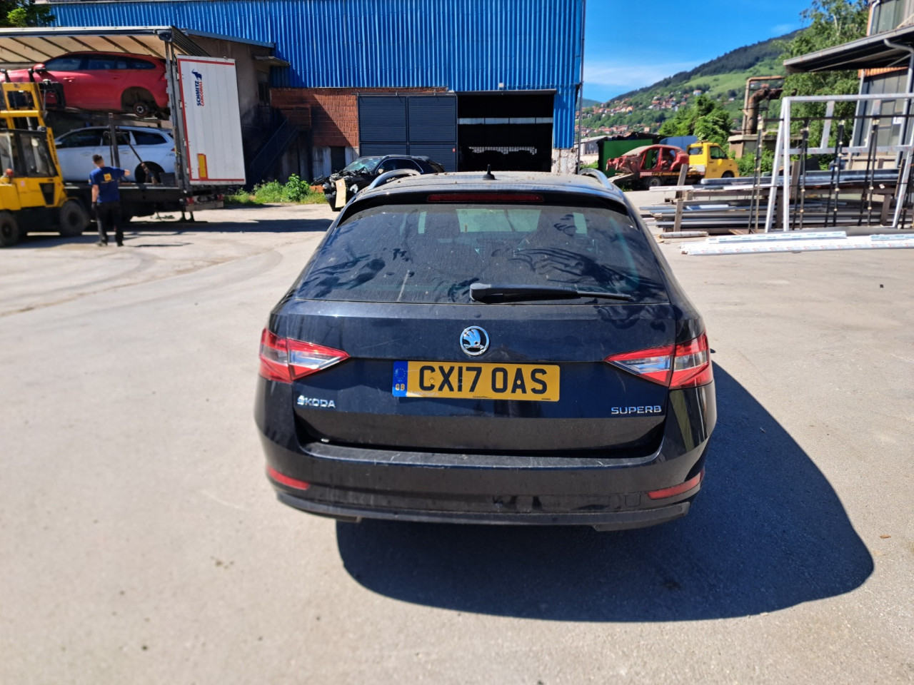 DIJELOVI SKODA SUPERB 2.0 DIZEL 2017. MJENJAC MOTOR CRLB
