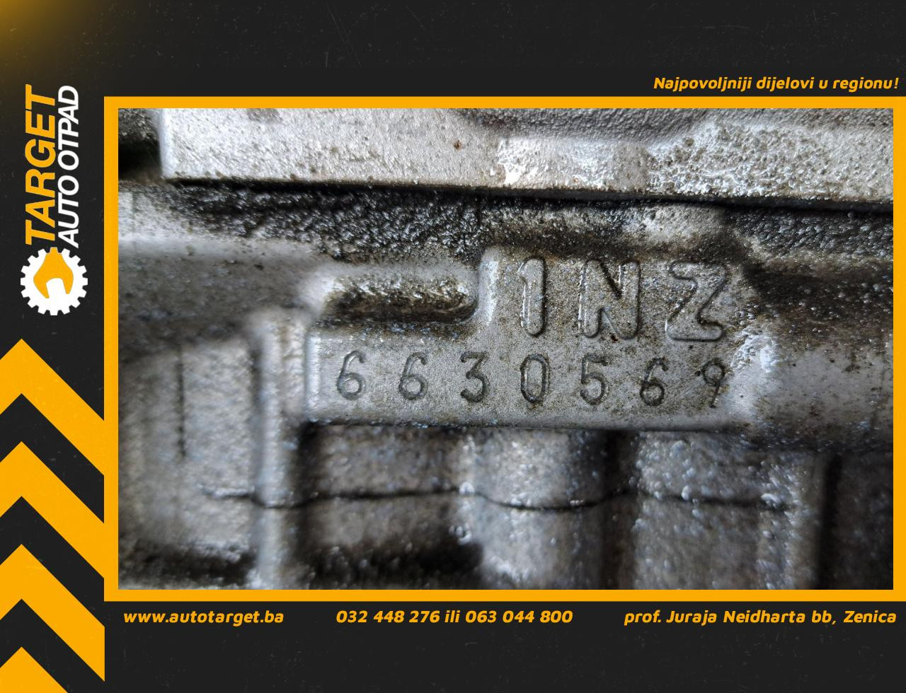 DIJELOVI MOTOR TOYOTA YARIS > 11-14 1.5 1NZ