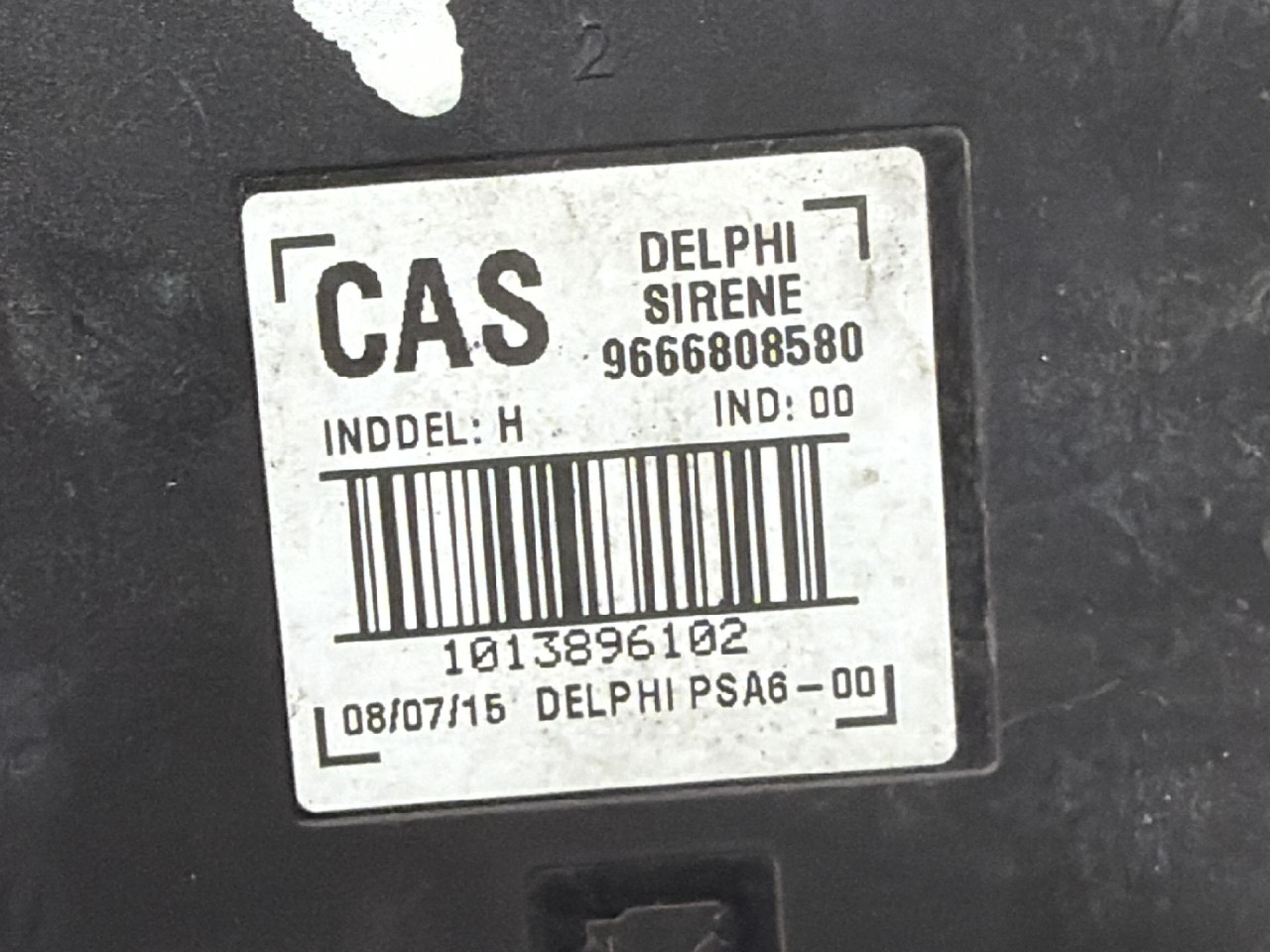 DIJELOVI ELEKTRONIKA ALARMA PEUGEOT 508 > 14-18 2.0 9666808580