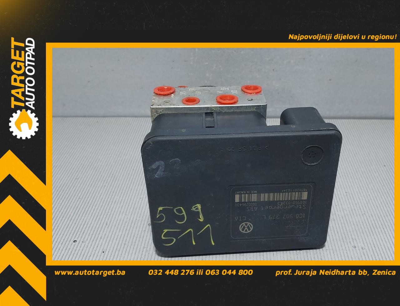 ABS ELEKTRONIKA VW GOLF 4 > 97-03 1C0907379L 1J0614117G