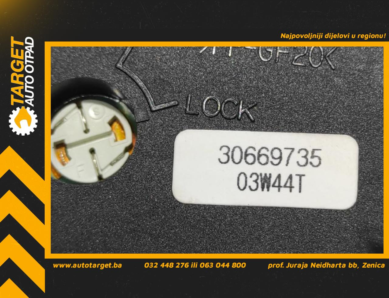 DIJELOVI PREKIDACI SVJETLA VOLVO S40/V50 > 04-07 30669735