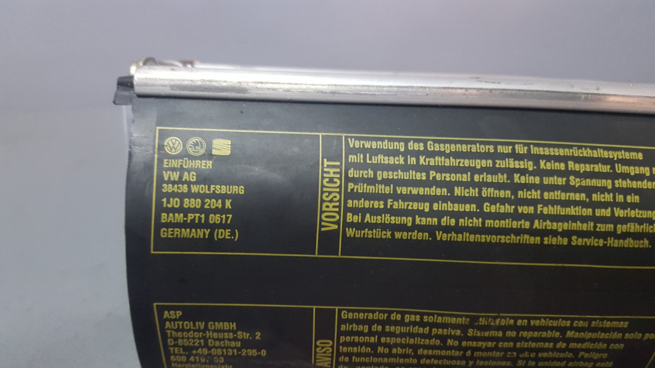 AIRBAG SUVOZACA SKODA OCTAVIA > 00-04 1J0880204K 002QEM
