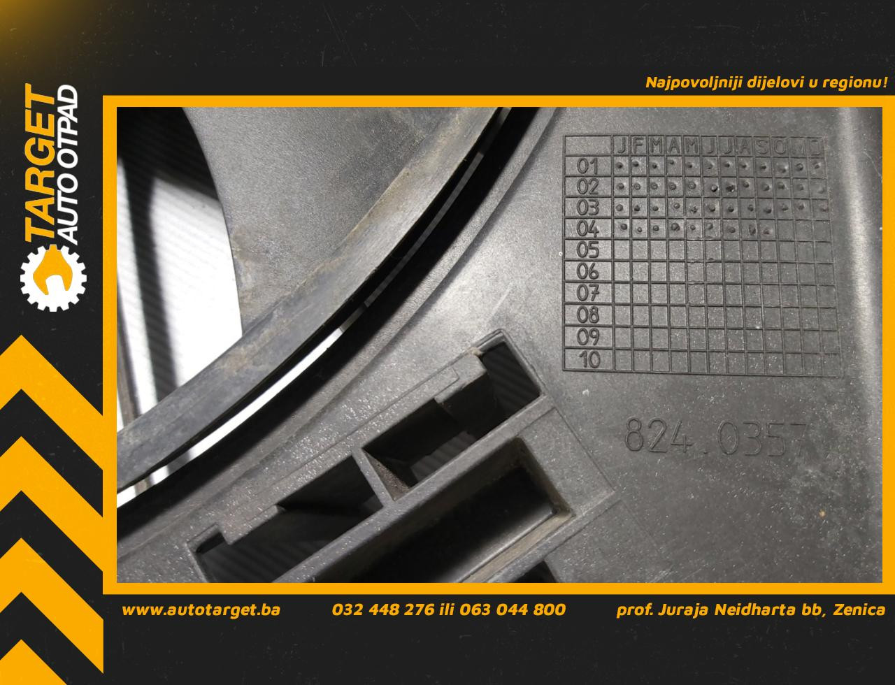 DIJELOVI NOSAC VENTILATORA RENAULT SCENIC > 03-06 8240357