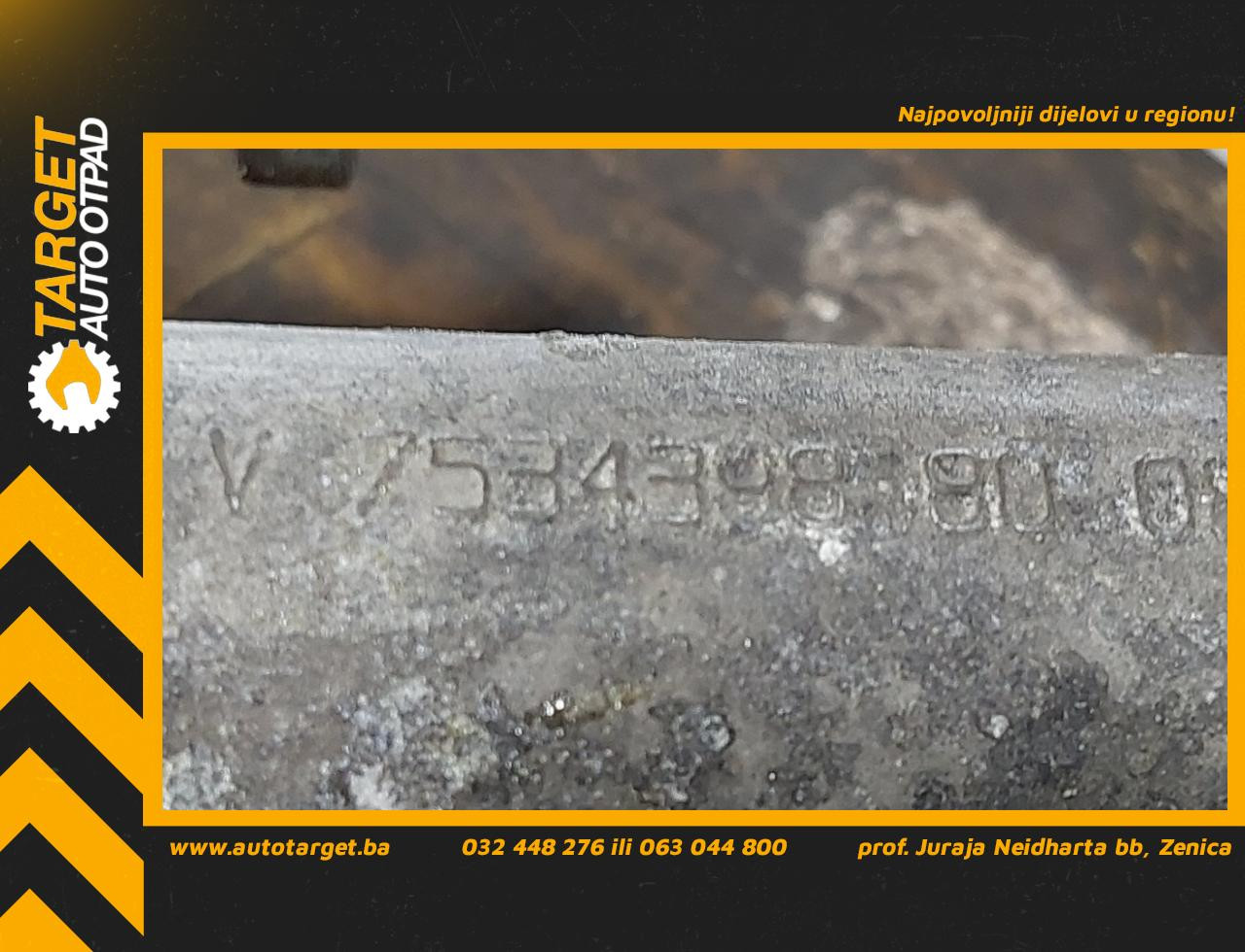 DIJELOVI SPANER PEUGEOT 207 > 06-09 V75343988008