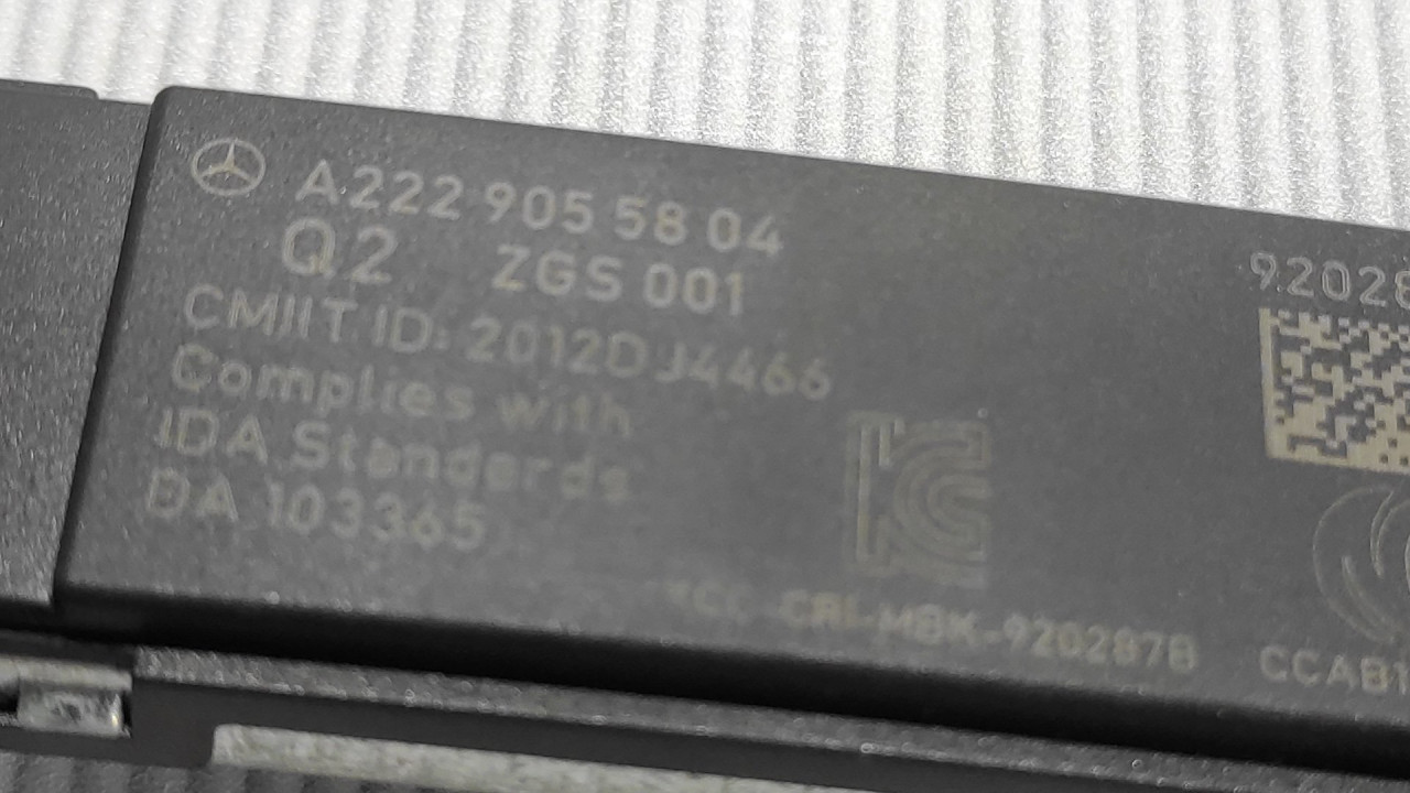 ANTENA MERCEDES GLE (C292) > 15- A2229055804