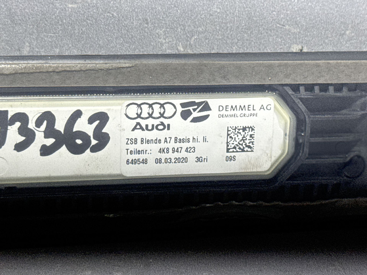 DIJELOVI LAJSNA AUDI A7 > 18- 4K8947423