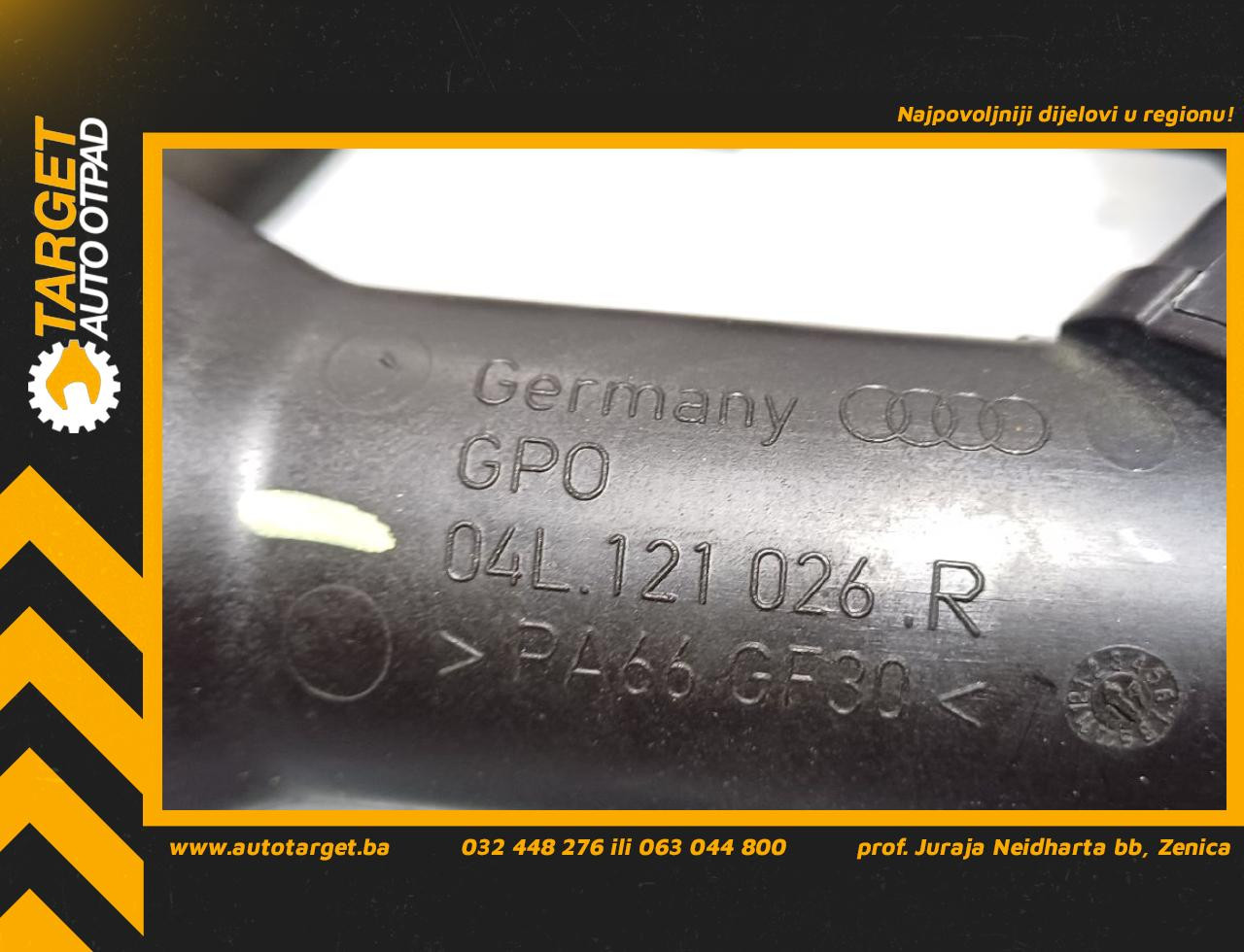 DIJELOVI CRIJEVO AUDI A4 (B9) > 15-18 2.0 04L121026R