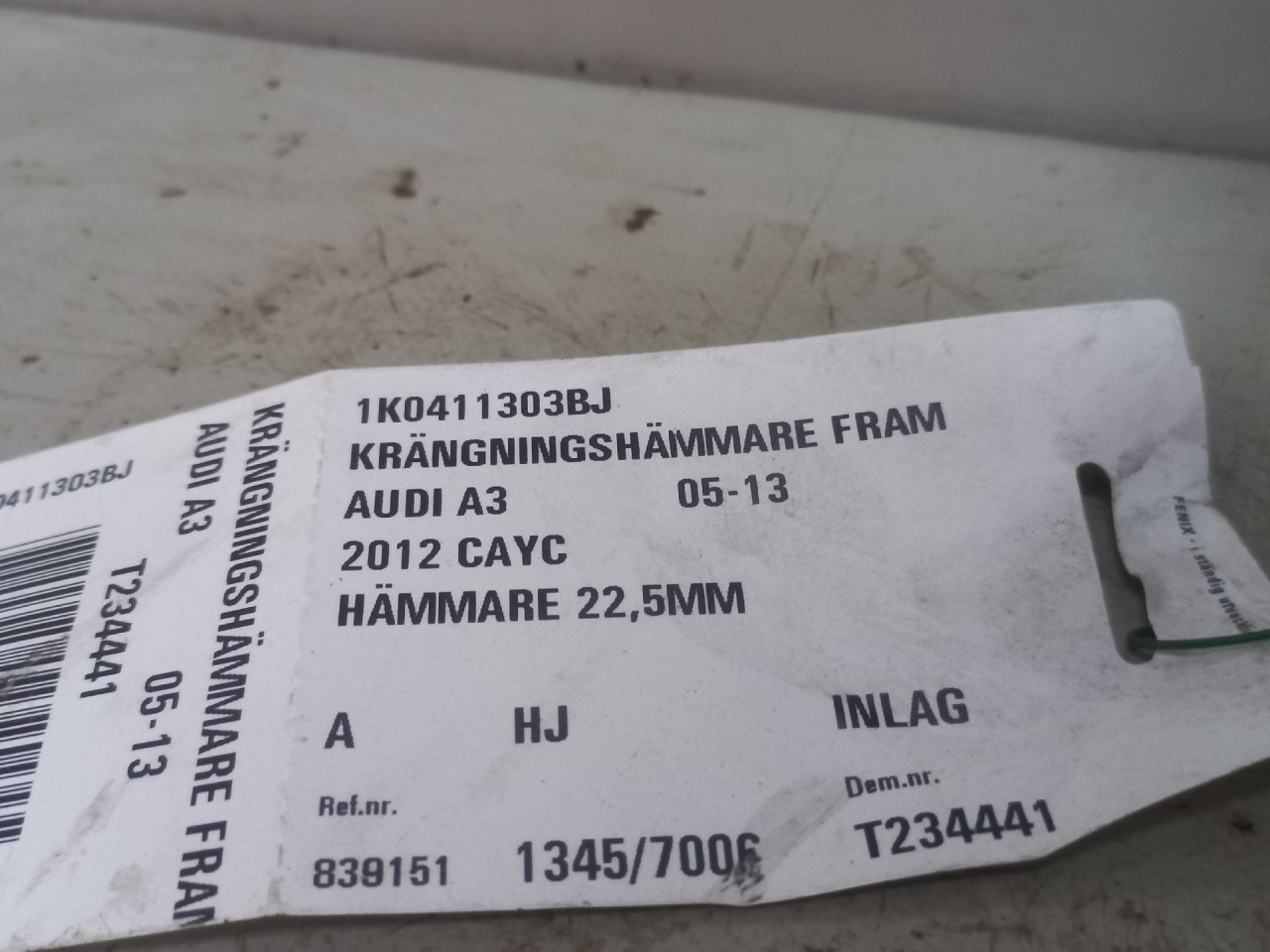 DIJELOVI BALANS STANGA AUDI A3 > 08-12 1K0411303BJ
