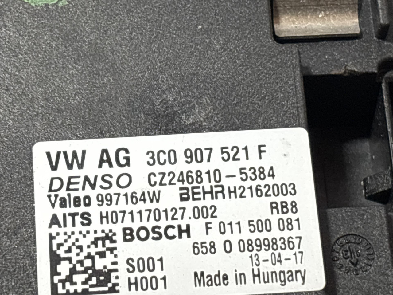 ELEKTRONIKA REOSTAT VW TIGUAN > 11-15 3C0907521F