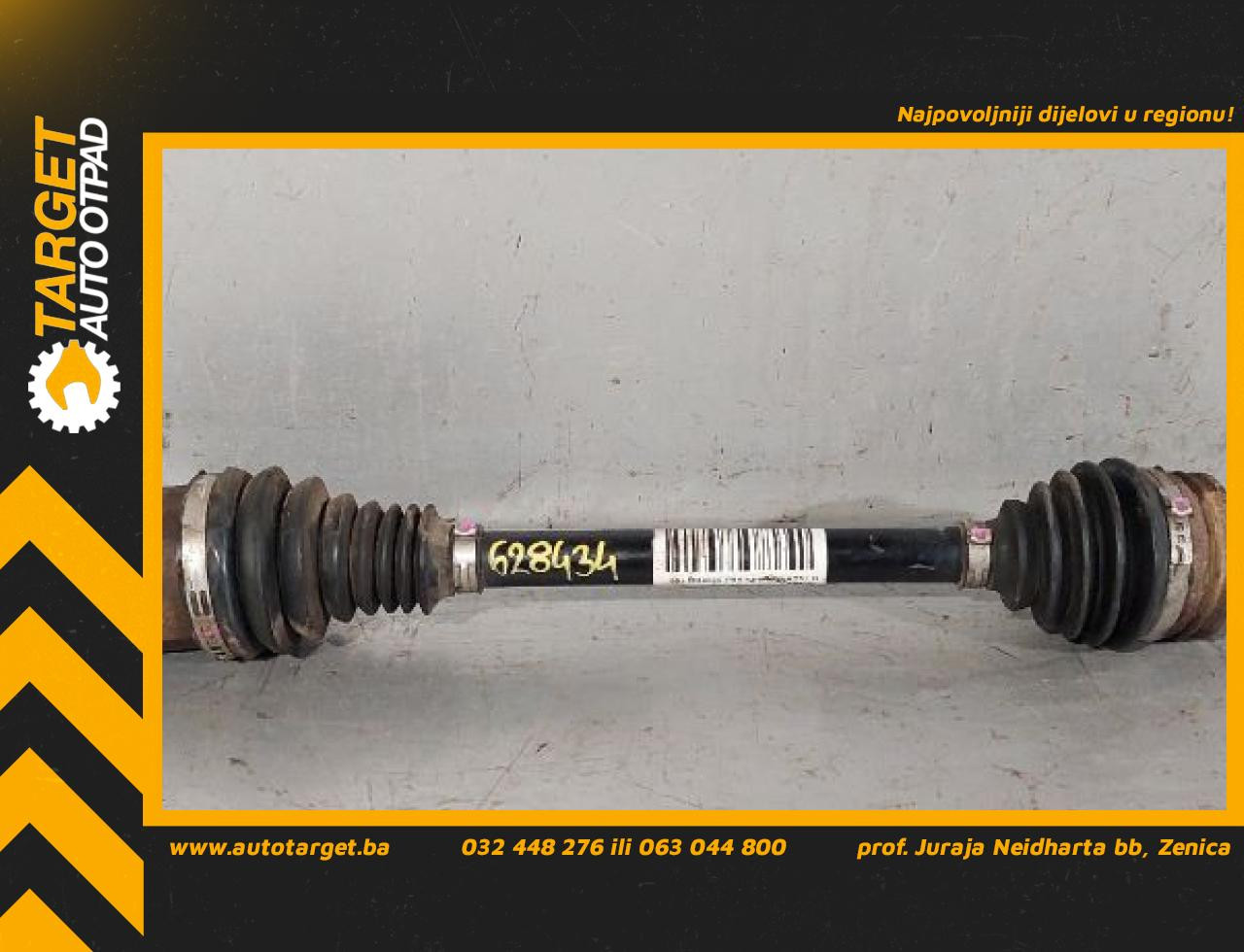DIJELOVI POLUOSOVINA PEUGEOT 3008 > 16-20 1.5 9811934080