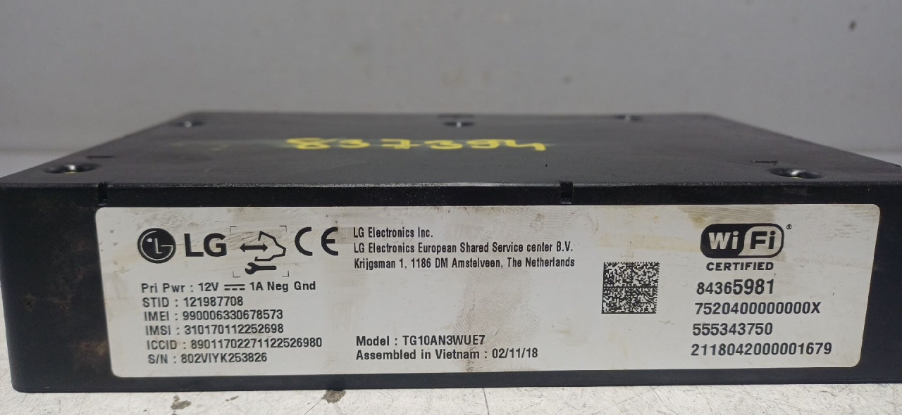 DIJELOVI ELEKTRONIKA MODUL OPEL INSIGNIA > 17-19 84365981