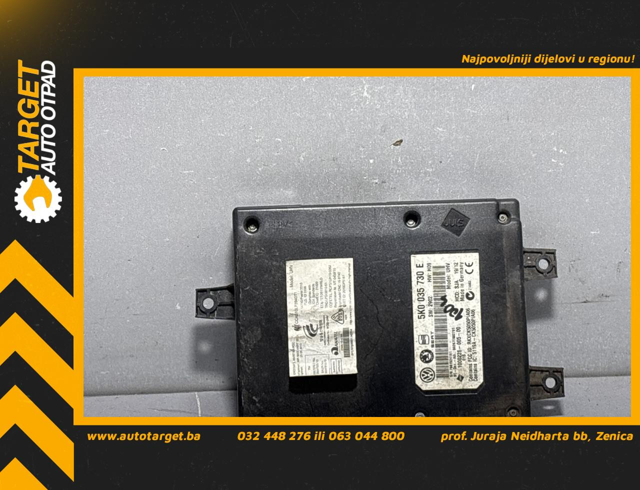 DIJELOVI ELEKTRONIKA MODUL SKODA OCTAVIA > 08-13 2.0 5K0035730E
