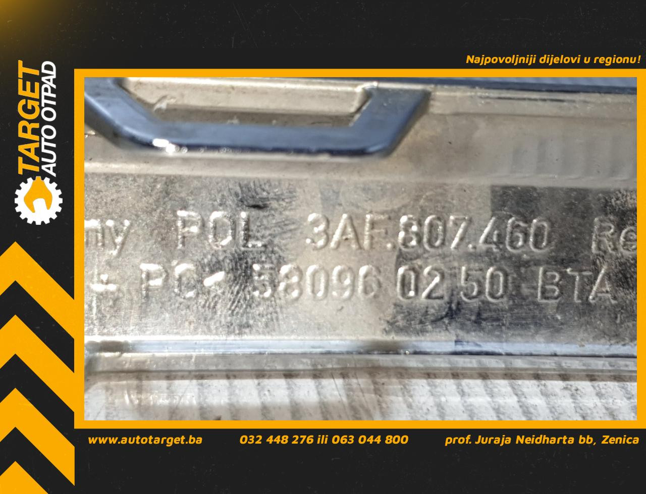 DIJELOVI LAJSNA VW PASSAT B8 > 14-19 3AF807460