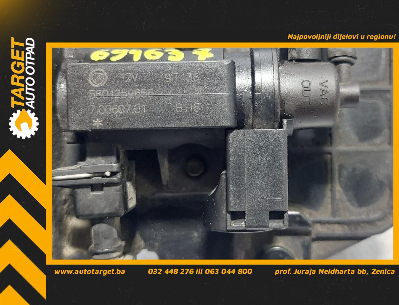 DIJELOVI TC VENTIL IVECO DAILY > 14- 2.3 5801259656