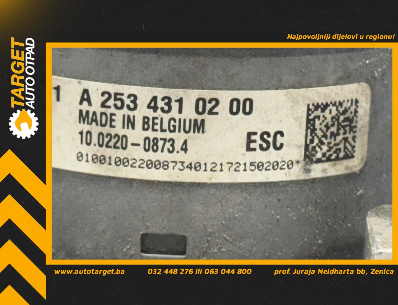 ABS ELEKTRONIKA MERCEDES GLC (X253) > 16-22 A2539011400 A25343102