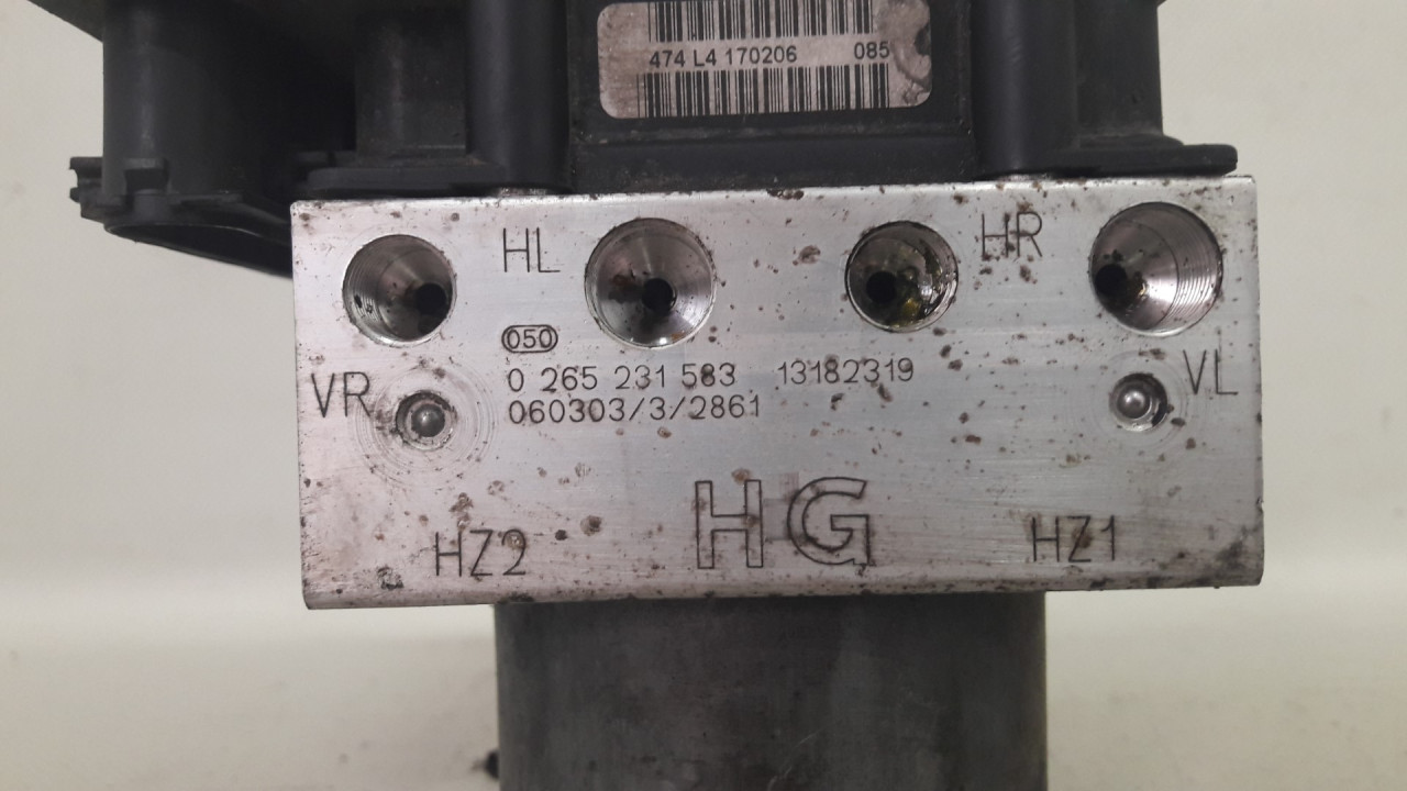 ABS ELEKTRONIKA OPEL MERIVA > 03-06 13182319 0265800443