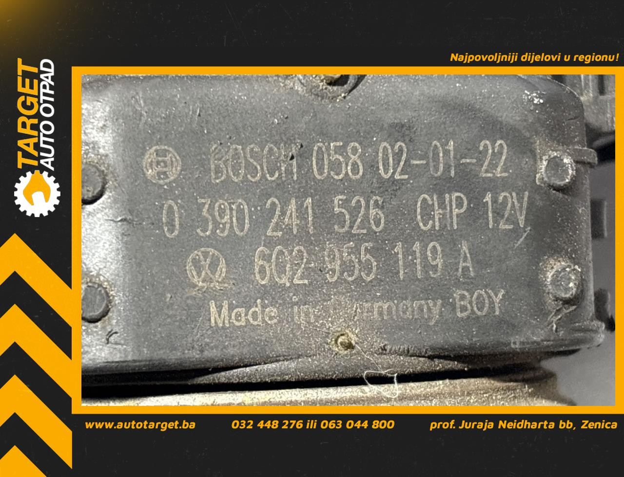MOTORIC PREDNJEG BRISACA SEAT IBIZA/CORDOBA > 02-06 6Q2955119A
