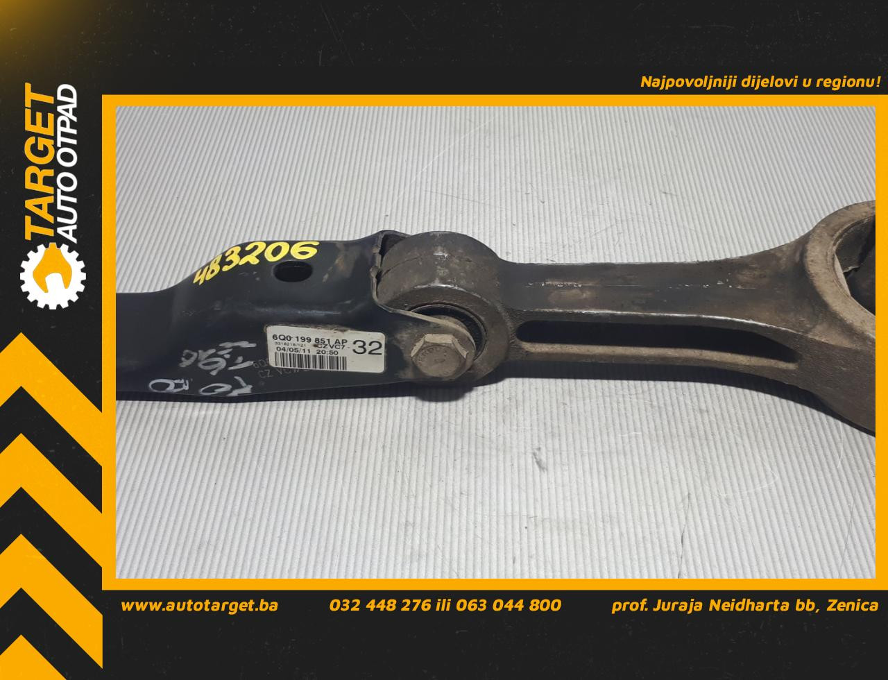 NOSAC MOTORA SKODA FABIA > 07-10 6Q0199851AP