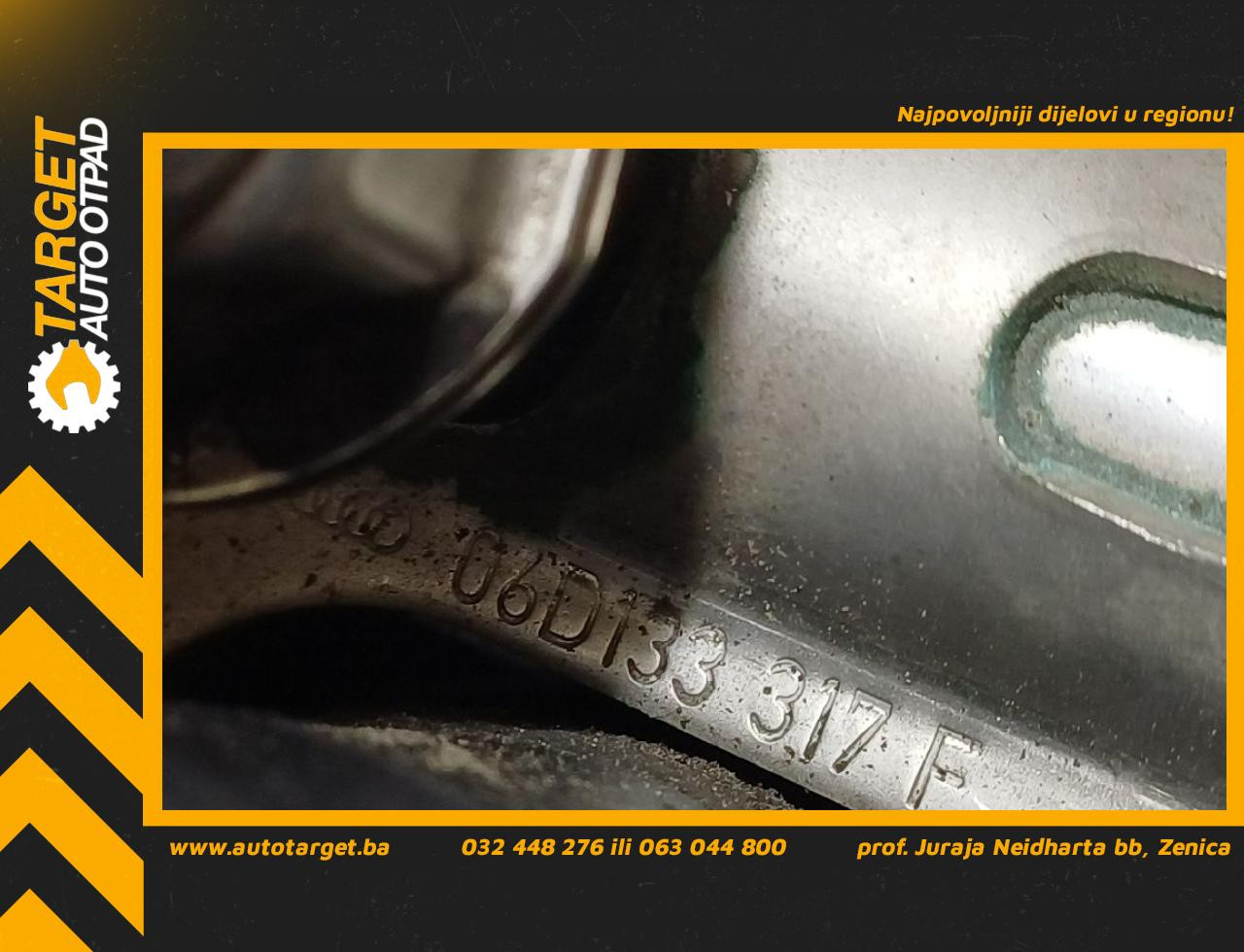 DIJELOVI RAMPA VW PASSAT B6 > 05-10 2.0 06D133317F