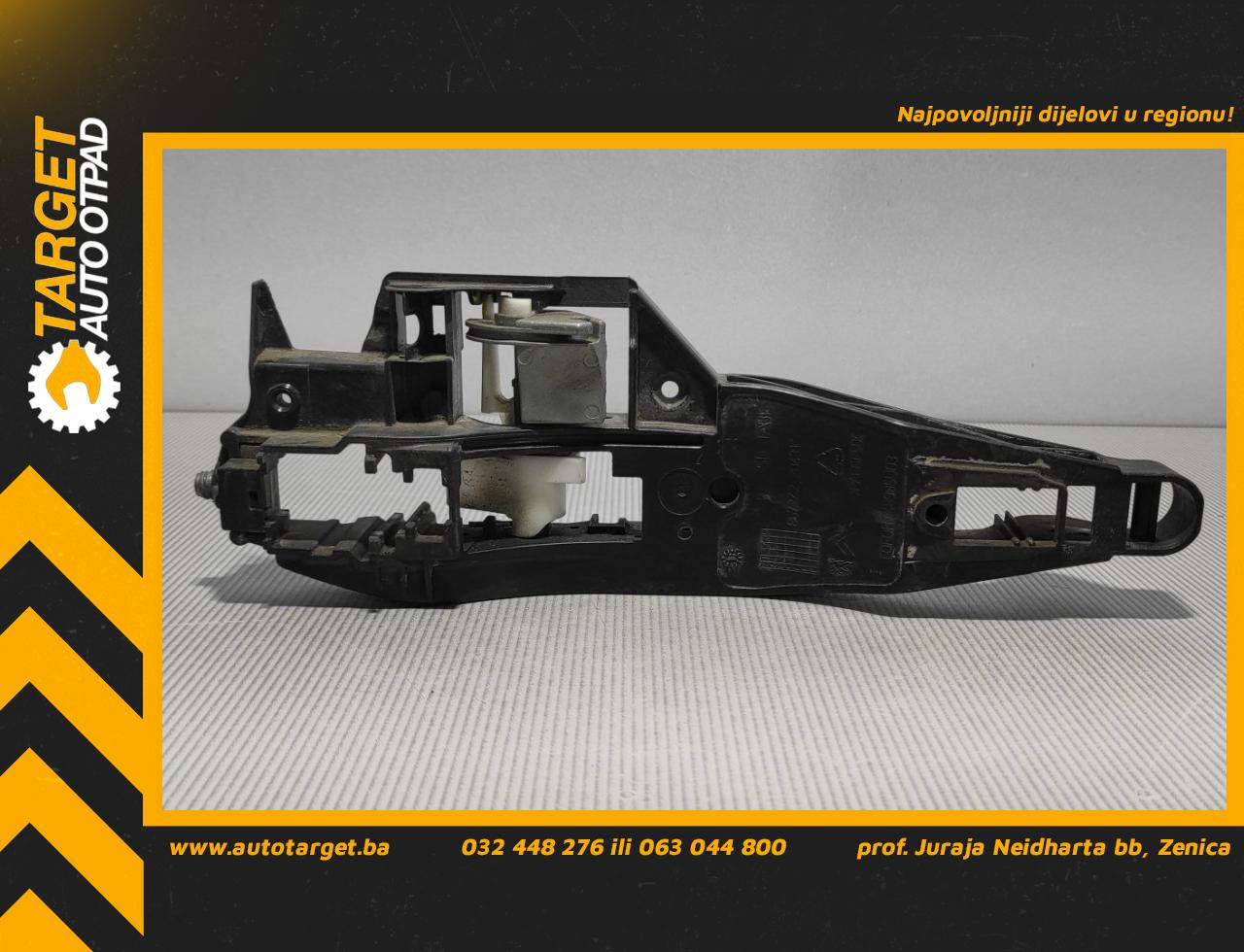 DIJELOVI RUCKA VRATA PEUGEOT 207 > 06-09 9672961480