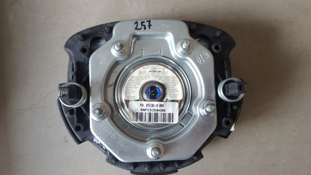 DIJELOVI AIRBAG VOLANA VW POLO > 01-05 SFGC6480