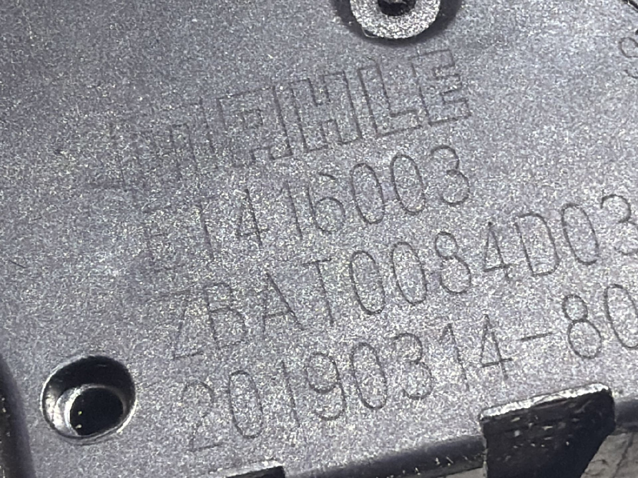 DIJELOVI MOTORIC KLAPNE AUDI A6 4K > 18- ET416003