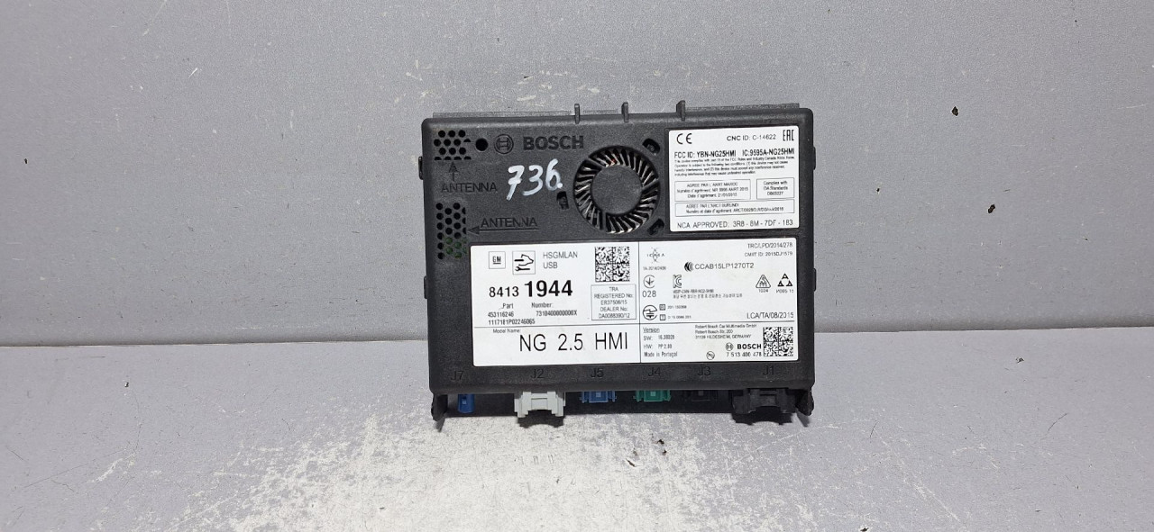 DIJELOVI ELEKTRONIKA MODUL OPEL INSIGNIA > 17-19 2.0 84131944