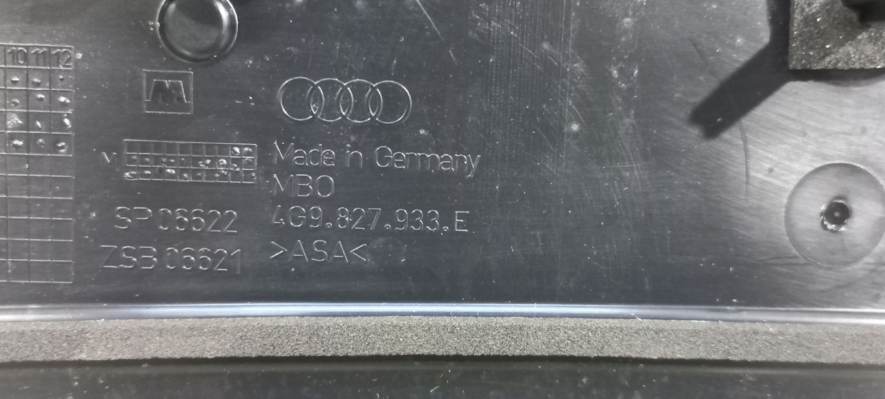DIJELOVI SPOJLER AUDI A6 4G > 11-14 4G9827933E