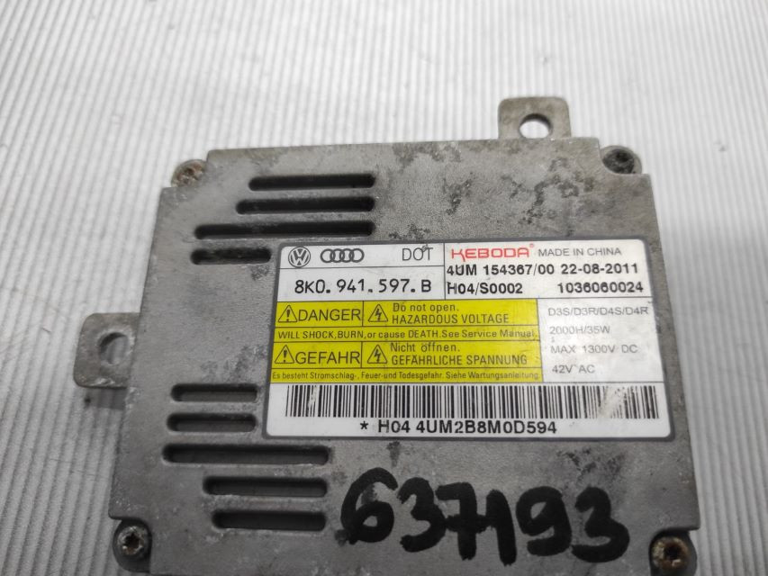 BALAST FARA AUDI A4 (B8) > 12-15 8K0941597B