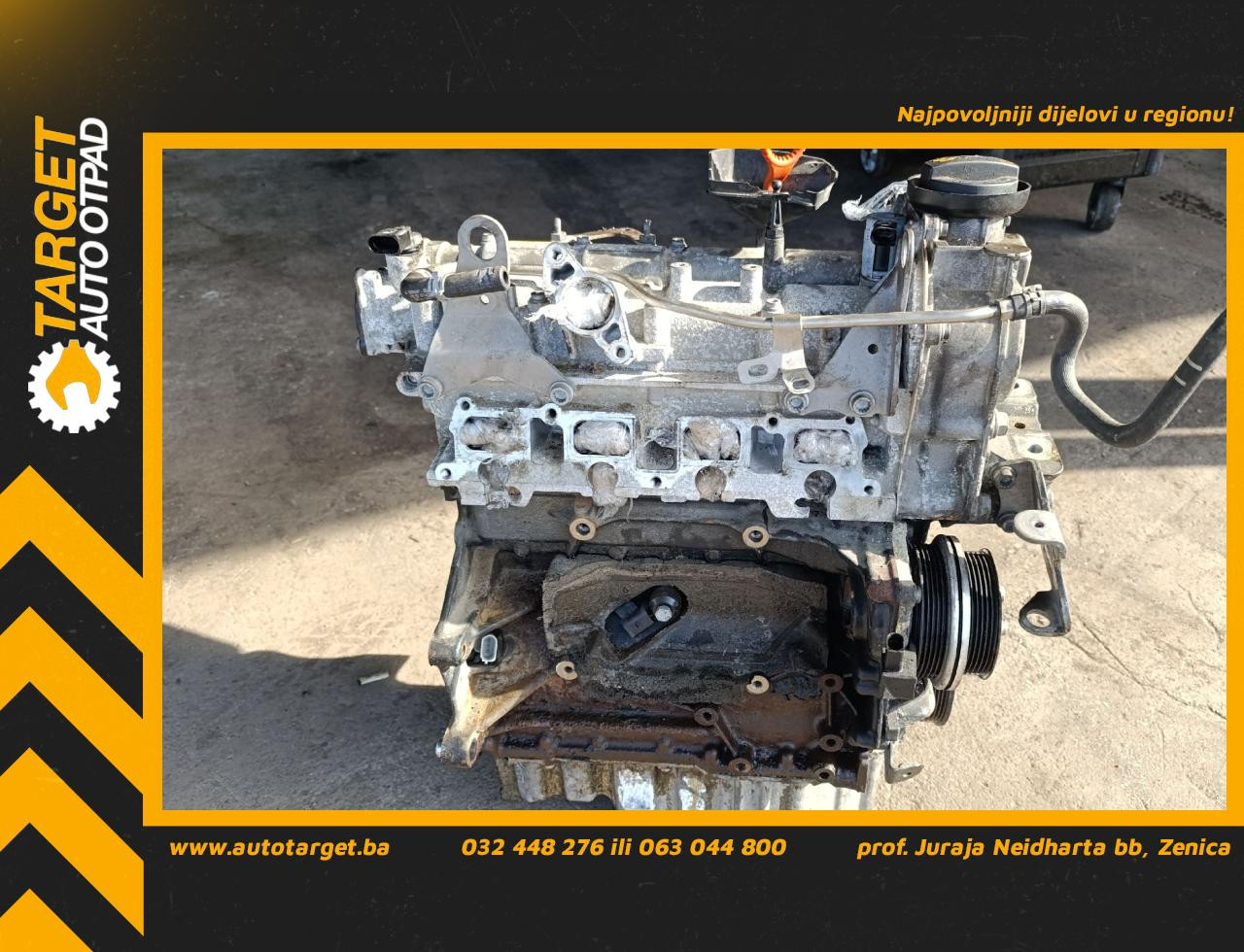 DIJELOVI MOTOR VW PASSAT B6 > 05-10 1.4 CDG