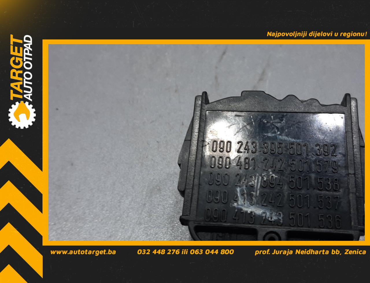 DIJELOVI RUCICA VOLANA OPEL ASTRA G > 98-03 090243395