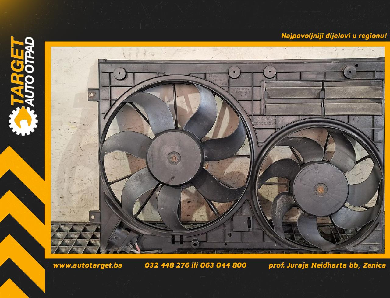 DIJELOVI VENTILATOR VW PASSAT B6 > 05-10