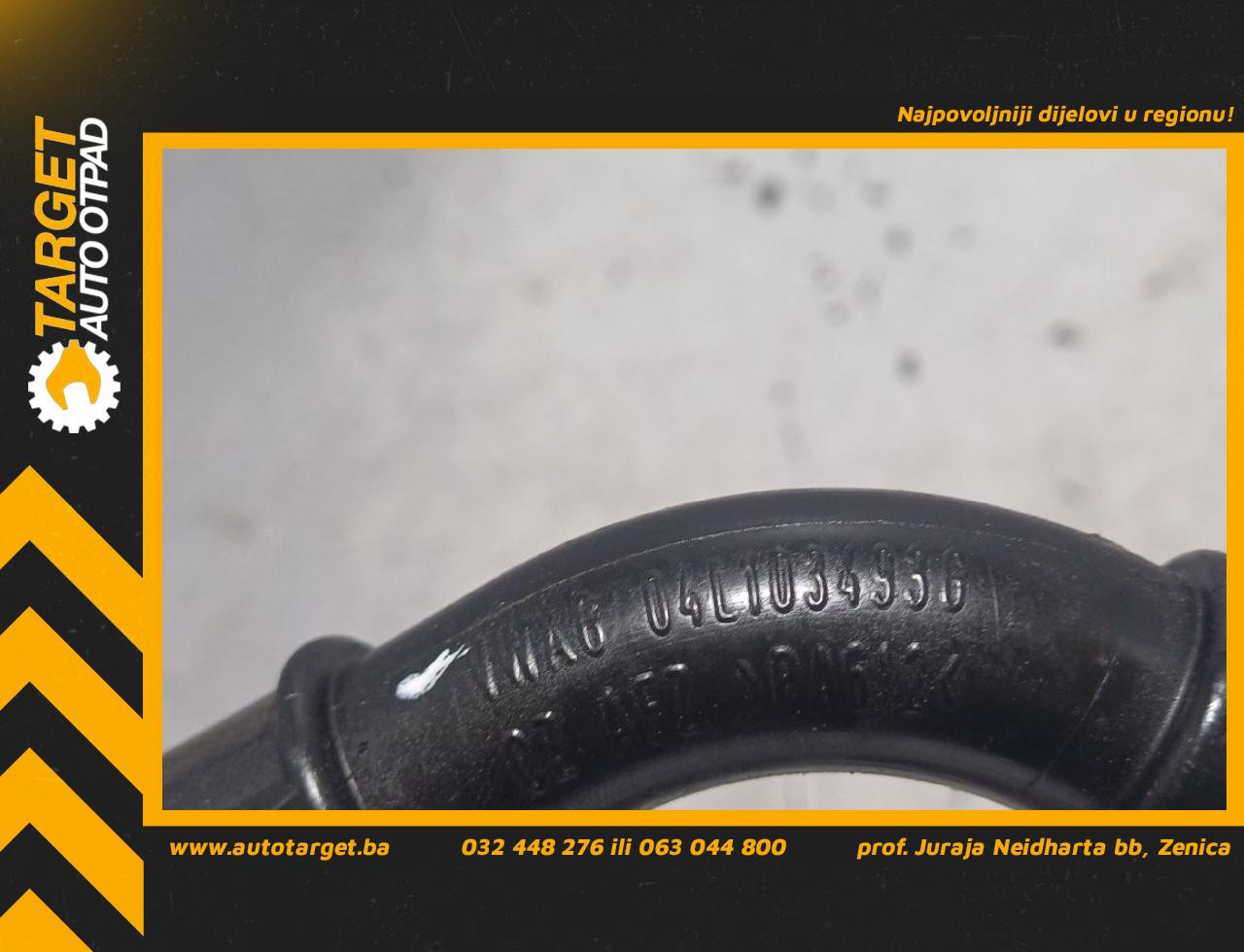 DIJELOVI CRIJEVO VW POLO > 17-21 1.0 04L103493G