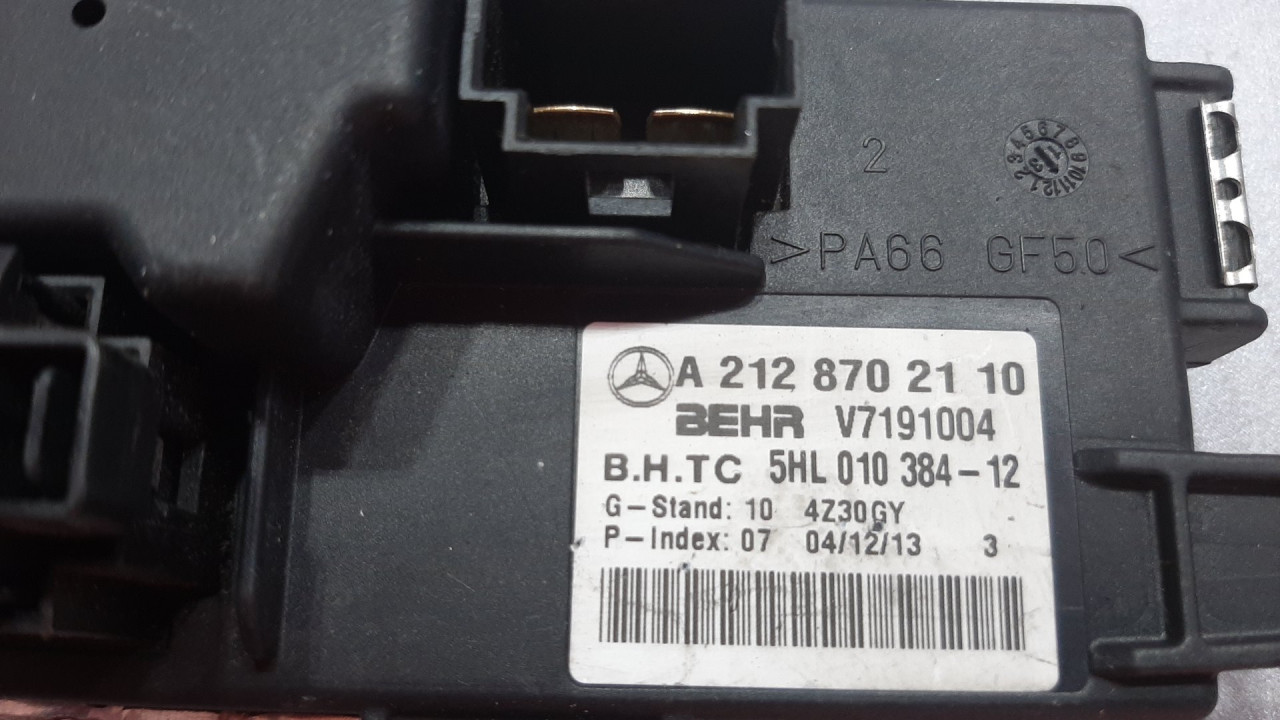 ELEKTRONIKA REOSTAT MERCEDES E KLASA (W212) > 09-13 A21