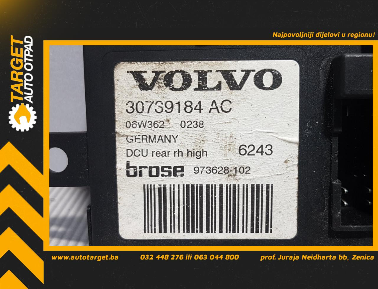 MOTORIC PODIZACA STAKLA VOLVO S40/V50 > 04-07 30739184AC