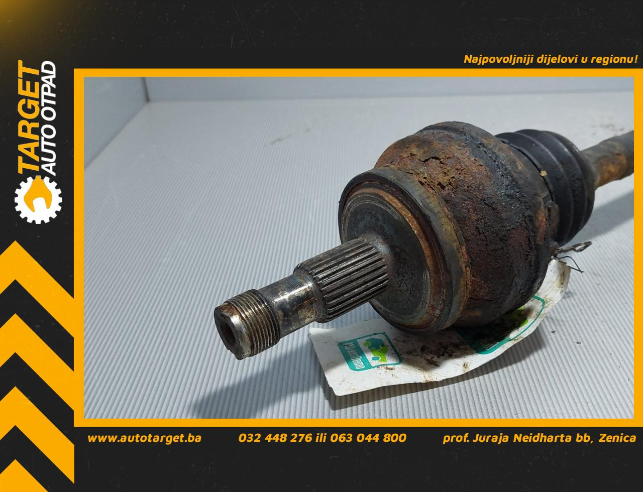DIJELOVI POLUOSOVINA MERCEDES CLS > 04-11 3.5