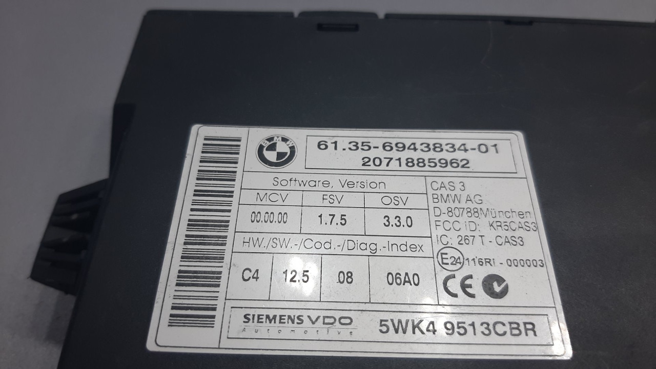 ELEKTRONIKA MODUL BMW SERIJA 5 (E60/E61) > 03-07 5WK495