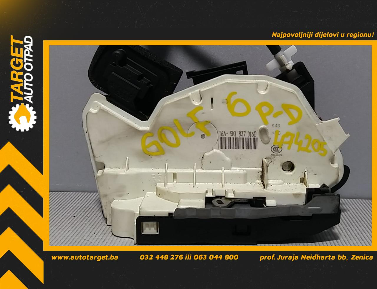 DIJELOVI BRAVA VRATA VW GOLF 6 > 08-12 5K1837016E