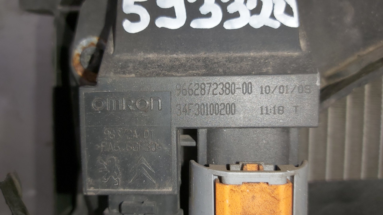 ELEKTRONIKA REOSTAT PEUGEOT 207 > 09-12 9662872380