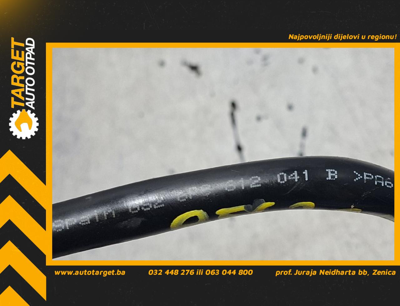 DIJELOVI CRIJEVO VW POLO > 09-14 1.6 6R0612041B