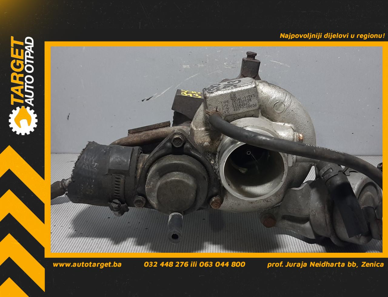 DIJELOVI TURBINA SAAB 9-3 > 08- 55564940