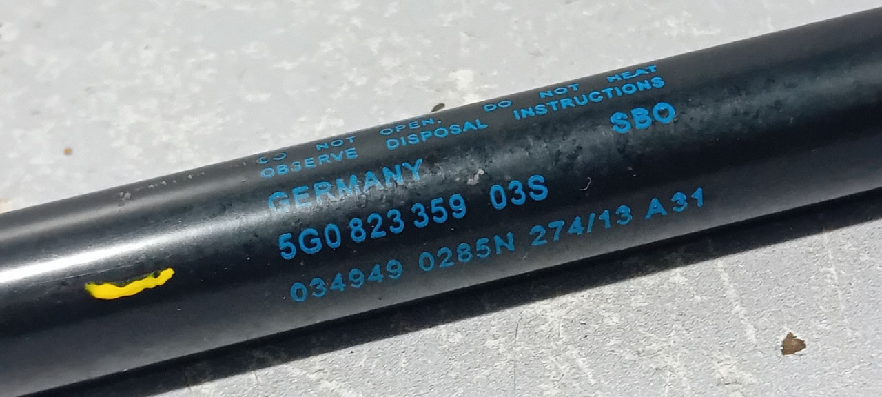 AMORTIZER HAUBE VW GOLF 7 > 12-16 5G0823359