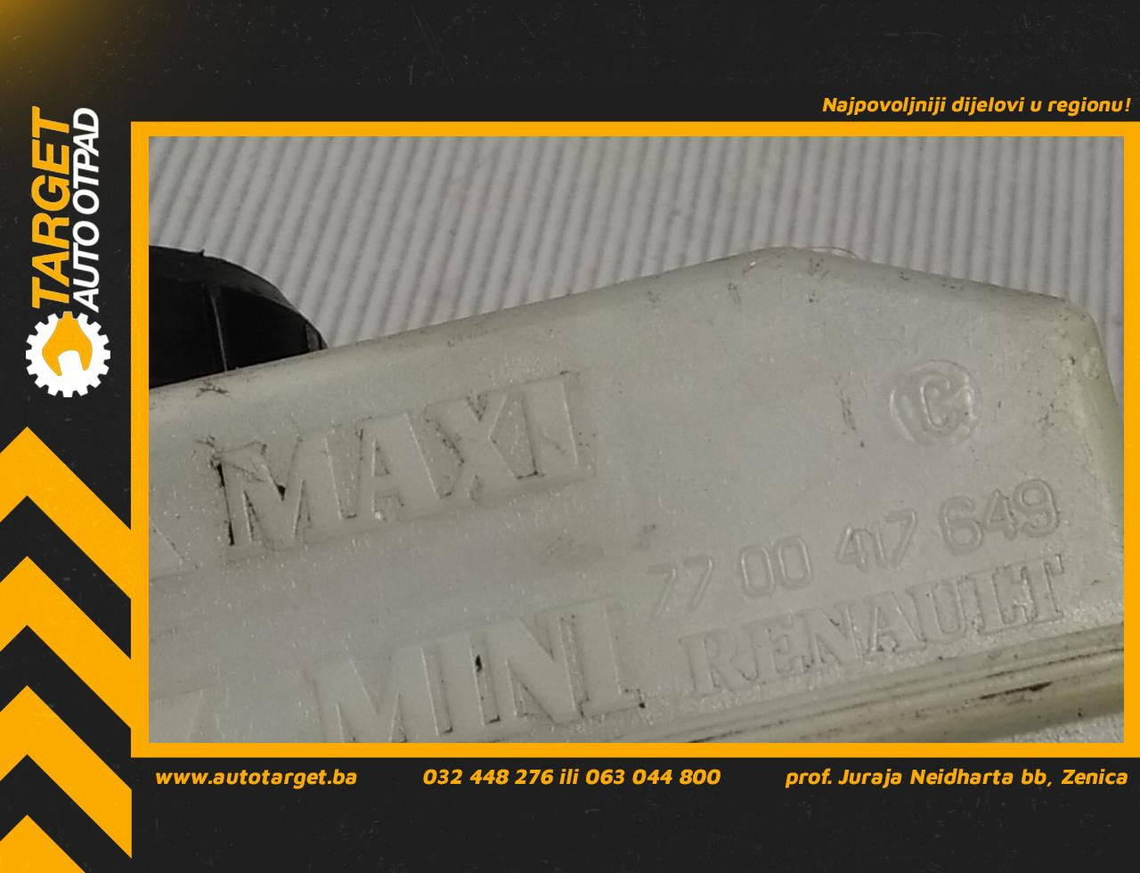GLAVNI KOCIONI CILINDAR RENAULT CLIO > 98-01 7700417649