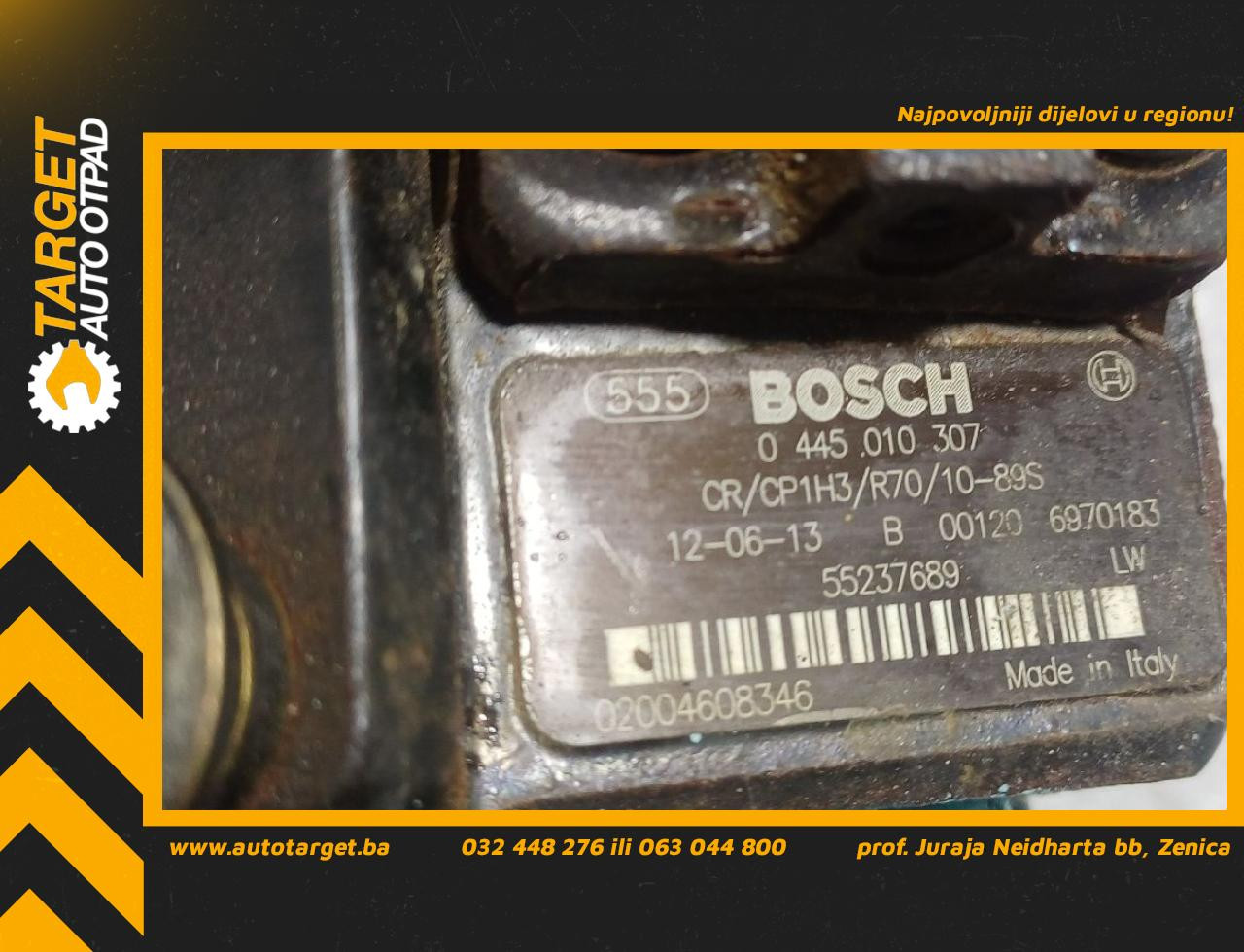 PUMPA VISOKOG PRITISKA FIAT FREEMONT > 11-15 55237689 0445010307